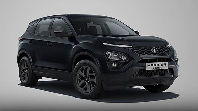 Tata Harrier Dark Edition launched in India at Rs 18.04 lakh 