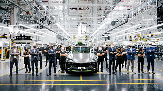 Lamborghini Urus achieves 15,000 units production milestone