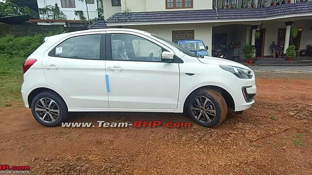 Ford Figo automatic arrives at the dealerships ahead of its India launch tomorrow 
