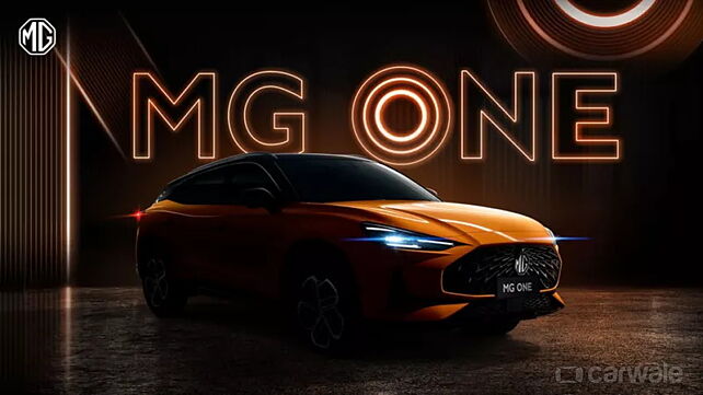 New MG One SUV teased ahead of global debut on 30 July