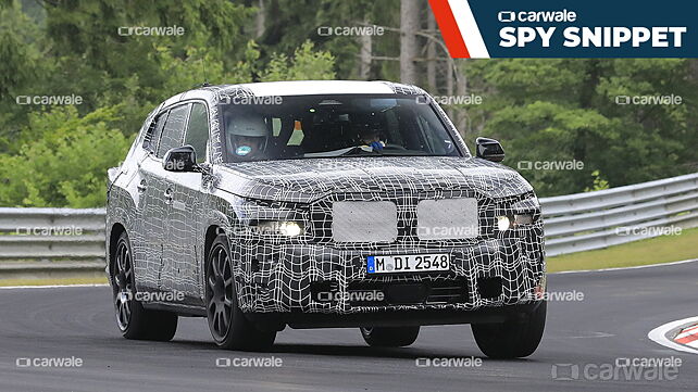 BMW X8 spied testing on the ‘Ring