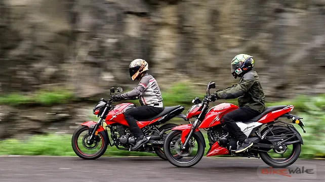 TVS Apache RTR 160 4V Left Side View TVS Apache RTR 160 4V Left Side View