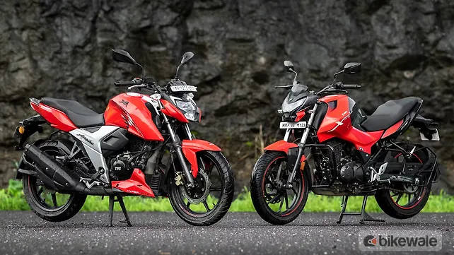 TVS Apache RTR 160 4V Right Front Three Quarter TVS Apache RTR 160 4V Right Front Three Quarter