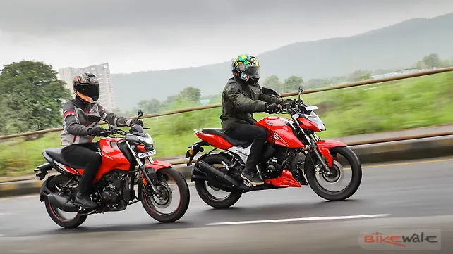 TVS Apache RTR 160 4V Right Side View TVS Apache RTR 160 4V Right Side View