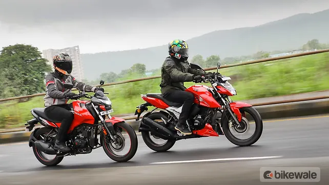 TVS Apache RTR 160 4V Right Side View TVS Apache RTR 160 4V Right Side View