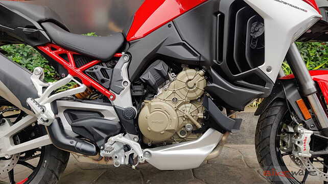 Ducati Multistrada V4 Engine From Right