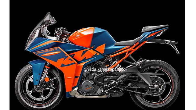 KTM RC 390 Left Side View