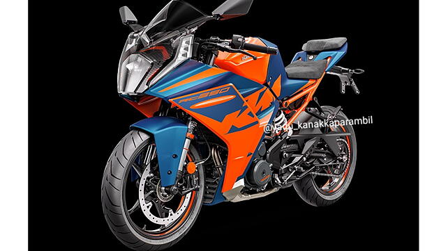 KTM RC 390 Left Side View