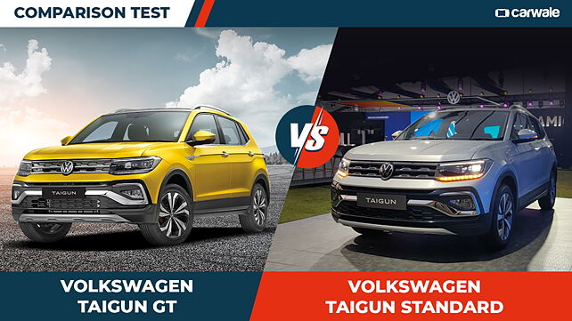 Volkswagen Taigun GT vs. standard variant – Key differences 
