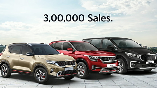 Kia India Crosses Three Lakh Sales Milestone; Seltos Becomes The 3,00 ...