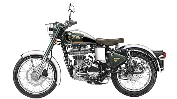 Royal enfield classic store 500 steel colour