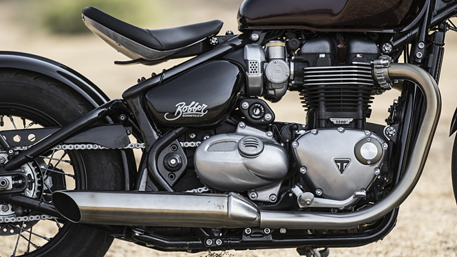 Triumph bobber deals on road price