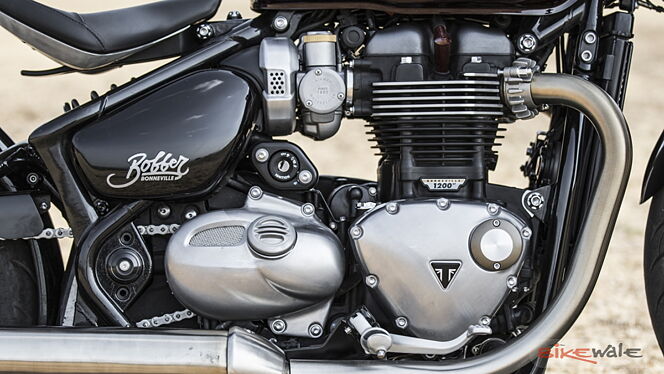 Triumph Bonneville Bobber Engine