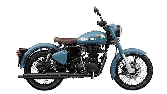 Royal enfield classic 350 deals in army colour