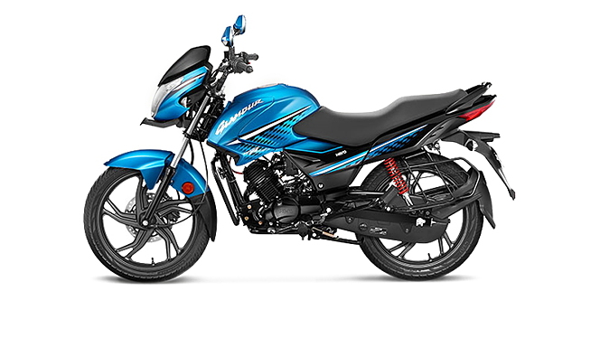 New model glamour bike price online 2021