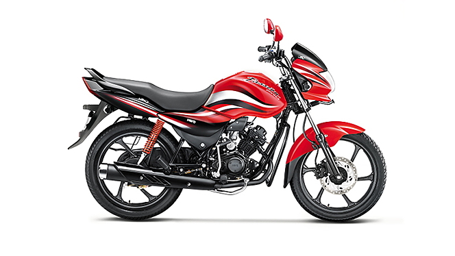 Passion pro 125cc discount price on road