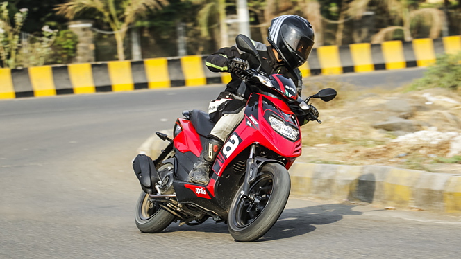 Aprilia sr 150 discount new model 2021 price