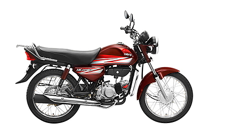 Hero honda hf deluxe deals on road price