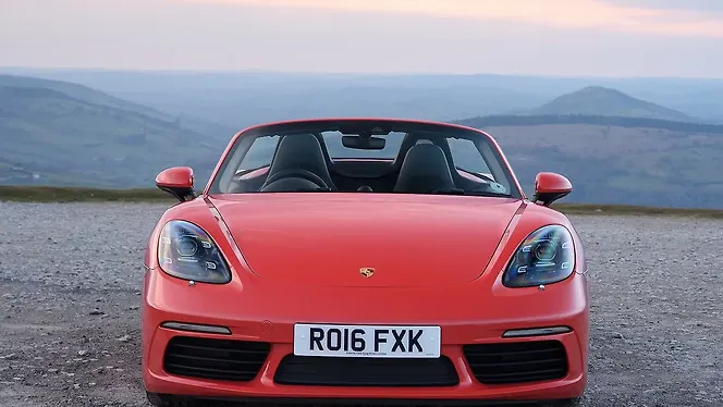 Porsche 718 Front View