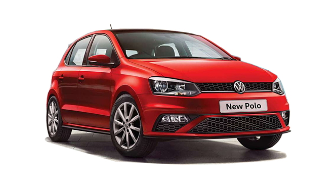 volkswagen polo red color