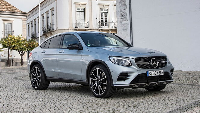 Mercedes-Benz GLC Coupe [2017-2020] Right Front Three Quarter