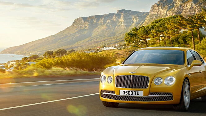 Bentley Continental Flying Spur Front View