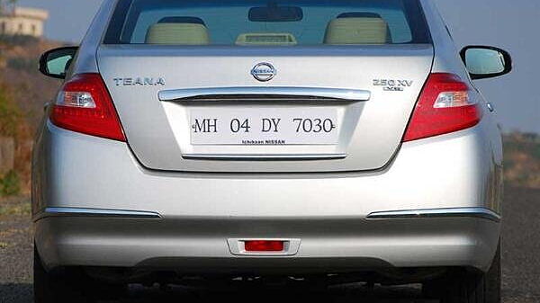 Nissan Teana [2007-2014] Rear View