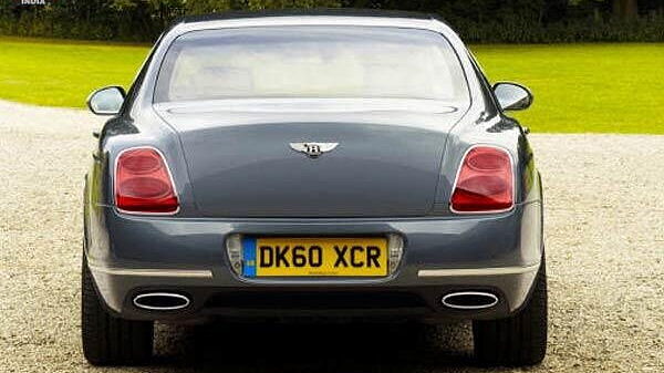Bentley Continental Flying Spur Rear View