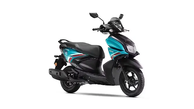 Ray♡ Yamaha RayZR 125 Fi Hybrid Cyan Blue Colour - RayZR 125 Fi Hybrid