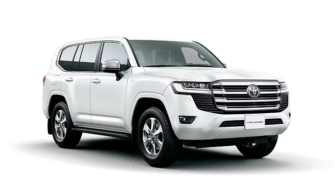 Land Cruiser in selected color