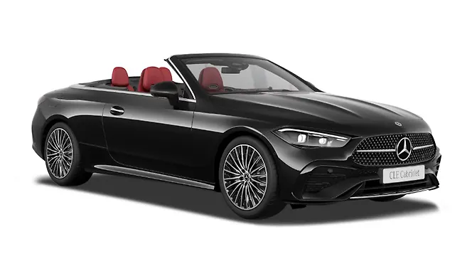 CLE cabriolet in selected color