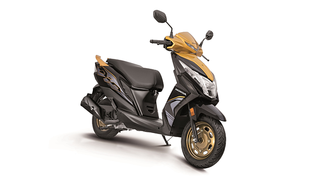 Honda dio bs6 weight in kg sale