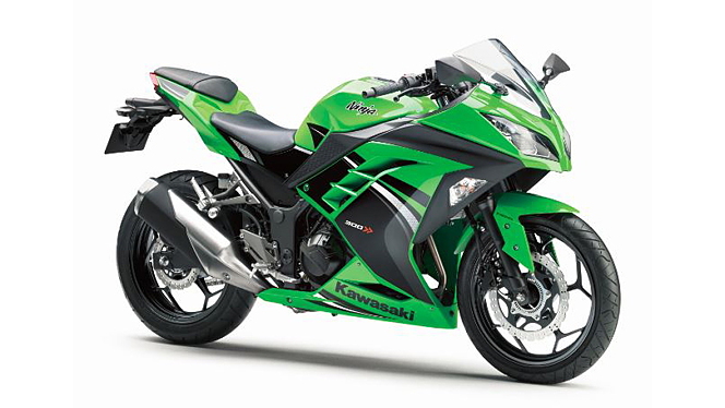 Green ninja deals motorcycle