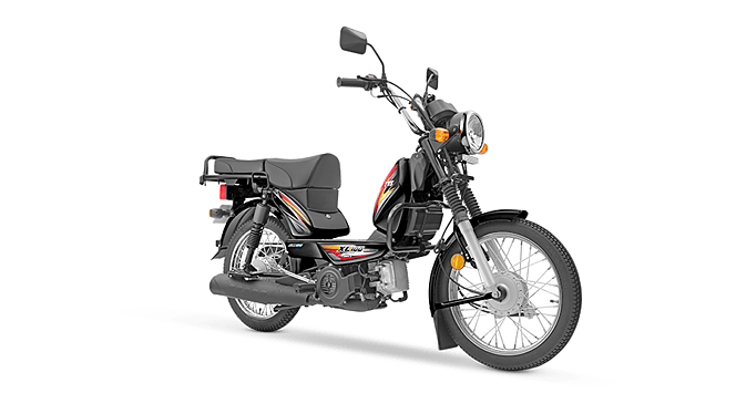 TVS XL 100 Heavy Duty Price Mileage Images Colours BikeWale