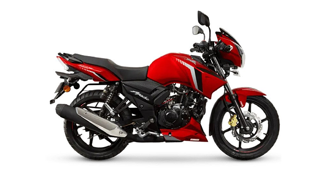 TVS Apache RTR 160 Right Side View