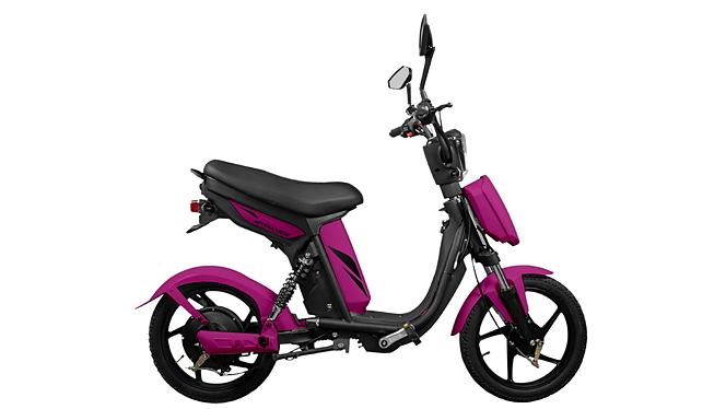 Pink best sale e bike