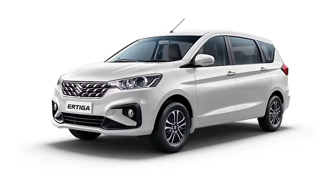 Ertiga in selected color
