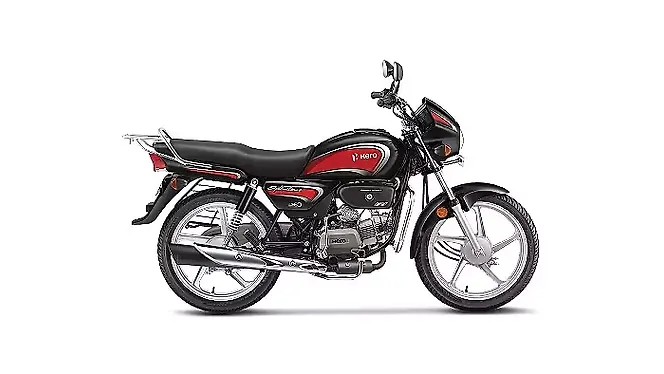 Hero Splendor Plus Right Side View
