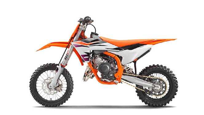 KTM 65 SX Left Side View