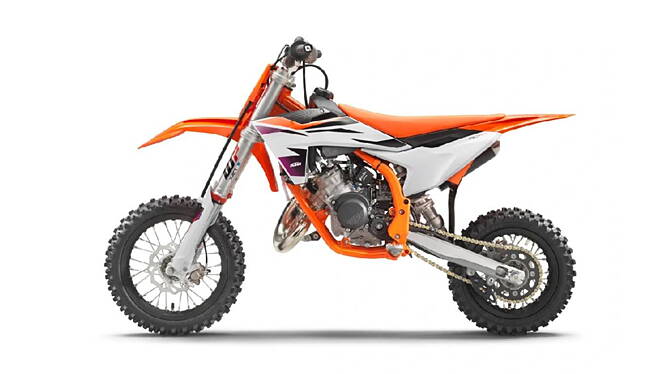 KTM 50 SX Left Side View