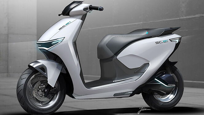 Honda fashion scooty charging