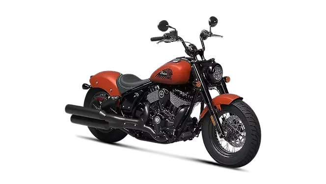 Indian Chief Bobber Dark Horse Right Front Three Quarter