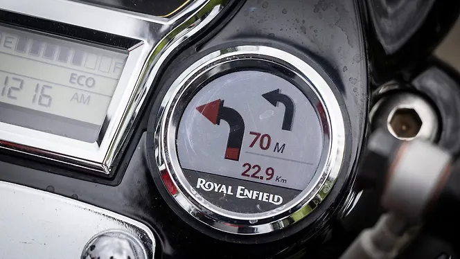 Royal Enfield Classic 350 Turn by Turn Navigation