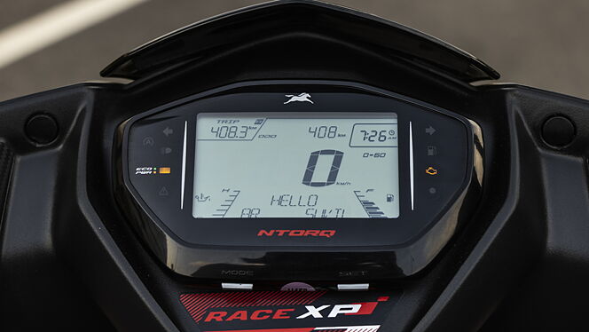 TVS Ntorq 125 TFT Touchscreen Instrument Cluster