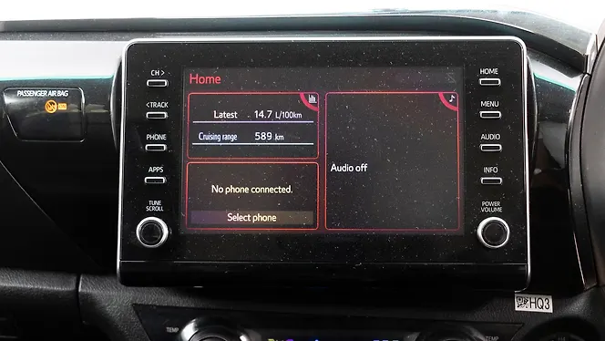 Toyota Hilux Infotainment System