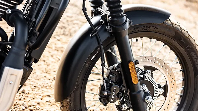 Yezdi Scrambler Front Suspension