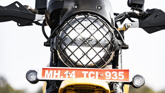 Yezdi Scrambler Head Light