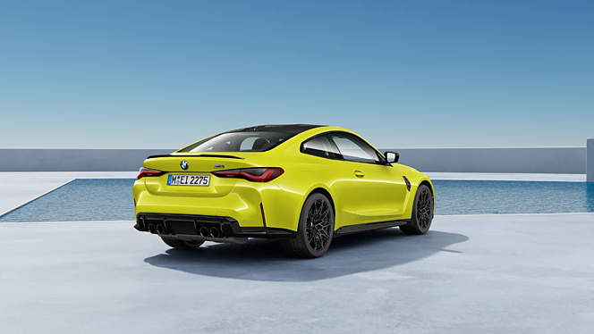 BMW M4 Competition Right Rear Three Quarter