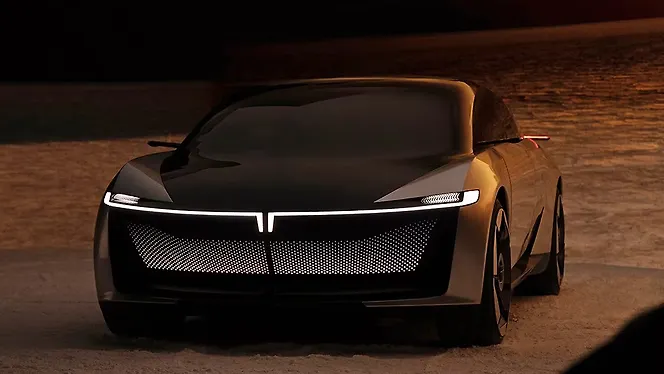 टाटा अविन्या सामने का दृश्य