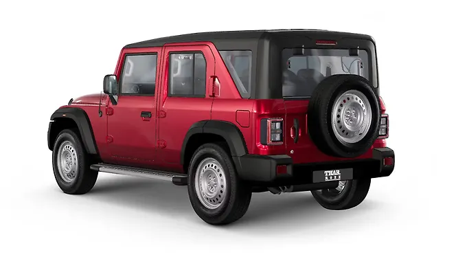 Mahindra Thar Roxx Left Rear Three Quarter Mahindra Thar Roxx Left Rear Three Quarter